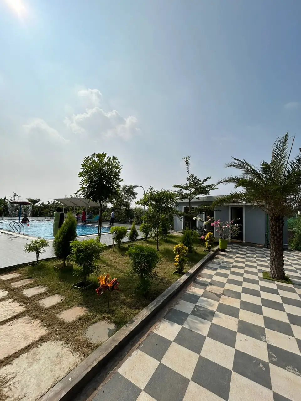 Huge Pool Farm 3BHK